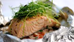 How to bake salmon in the oven