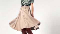How to sew a skirt bell