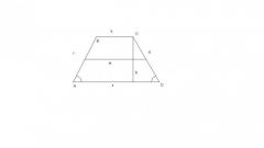 How to find the area of an isosceles trapezoid