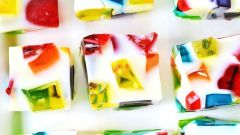 Как сделать необычный десерт - самоцвет