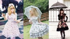 Select the closet in the Lolita style