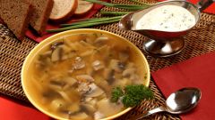 Горохово-грибной суп