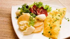 How to cook an omelet in French