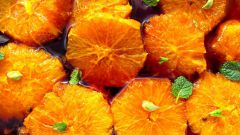 Салат из свежих апельсинов
