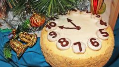 Как приготовить торт "Новогодние часы"