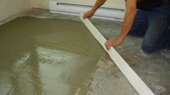 Как сделать бетонную стяжку пола своими руками