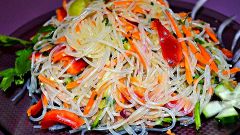 Салат фунчоза с мясом: пошаговые рецепты с фото для легкого приготовления
