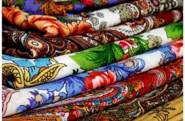 Сочетание традиций и современного стиля - павловопосадские платки