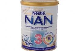 Детская смесь Nestle NAN 3 – отличная замена материнскому молоку