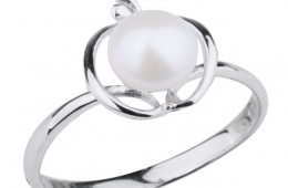 Серебряное кольцо с жечугом De Fleur
