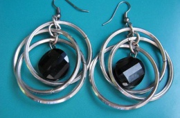 Серьги с кольцами от Tinydeal