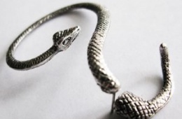 Оригинальное восточное украшение - каффа Tinydeal Stylish Snake Shaped