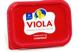Плавленый сыр Виола от компании Valio
