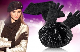 Теплые вязаные перчатки на зиму от Oriflame