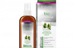 Неплохое репейное масло с распылителем от Eveline