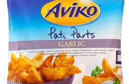 Картофельные дольки Aviko в кожуре с чесноком