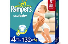 Pampers active baby