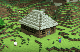 Небольшой домик в Minecraft