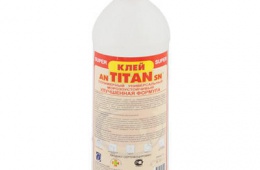 Клей "Титан" в бутылке 1 л