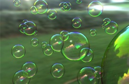 Получается огромное количество пузырей