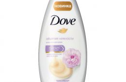 Приятный запах ванили с крем-гелем для душа от Dove