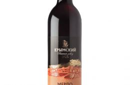 Красное сухое вино "Мерло"