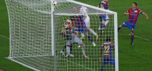 What is the width and the height of the football goal