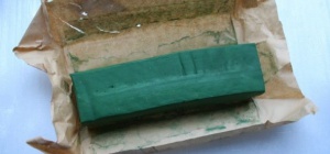 Called green stone, which clean gold and silver