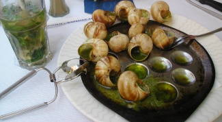 How to cook grape snail