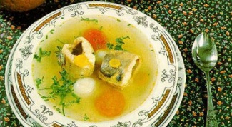How to cook soup from sterlet