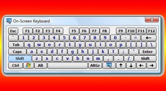 How to open the on-screen keyboard