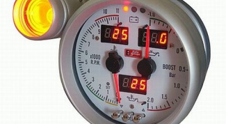 How to connect an external tachometer