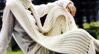Как завязывать шерстяной шарф