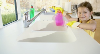 How to clean frosted glass
