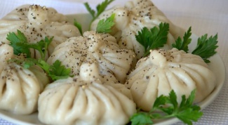 How to cook khinkali in the steamer
