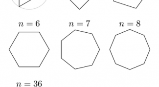 How to find the side of a regular polygon