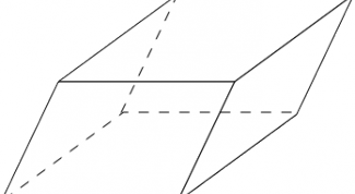 How to find the lateral surface area of a parallelepiped