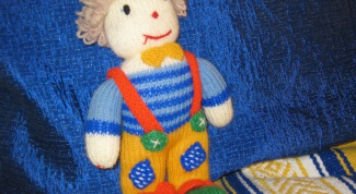 How to knit a doll