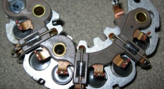 How to ring the diode bridge