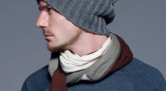 Как связать зимнюю мужскую шапку