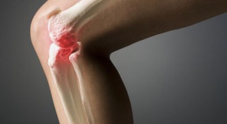How to remove swelling of the knee