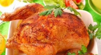 How to roast chicken on salt