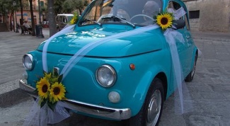 Как оригинально украсить автомобили на свадьбу