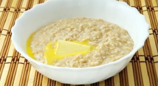 How to cook porridge flakes