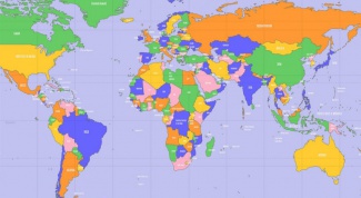 Как границы государств наносят на географические карты