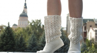 How to tie boots crochet