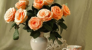 How to keep vase roses