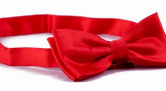 How to sew a bow-tie