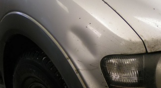 How to remove a dent on a car