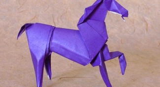 Как сделать лошадь из бумаги